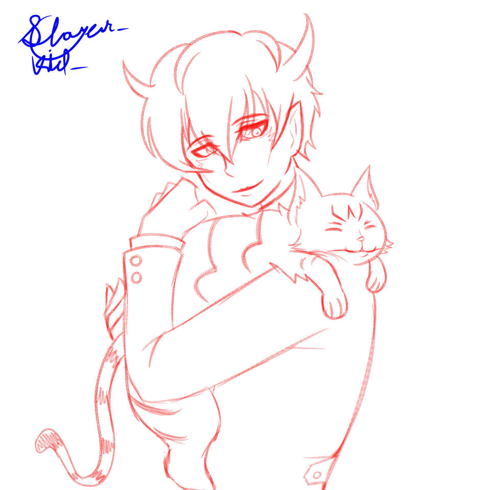 Klarion the Witch Boy sketch