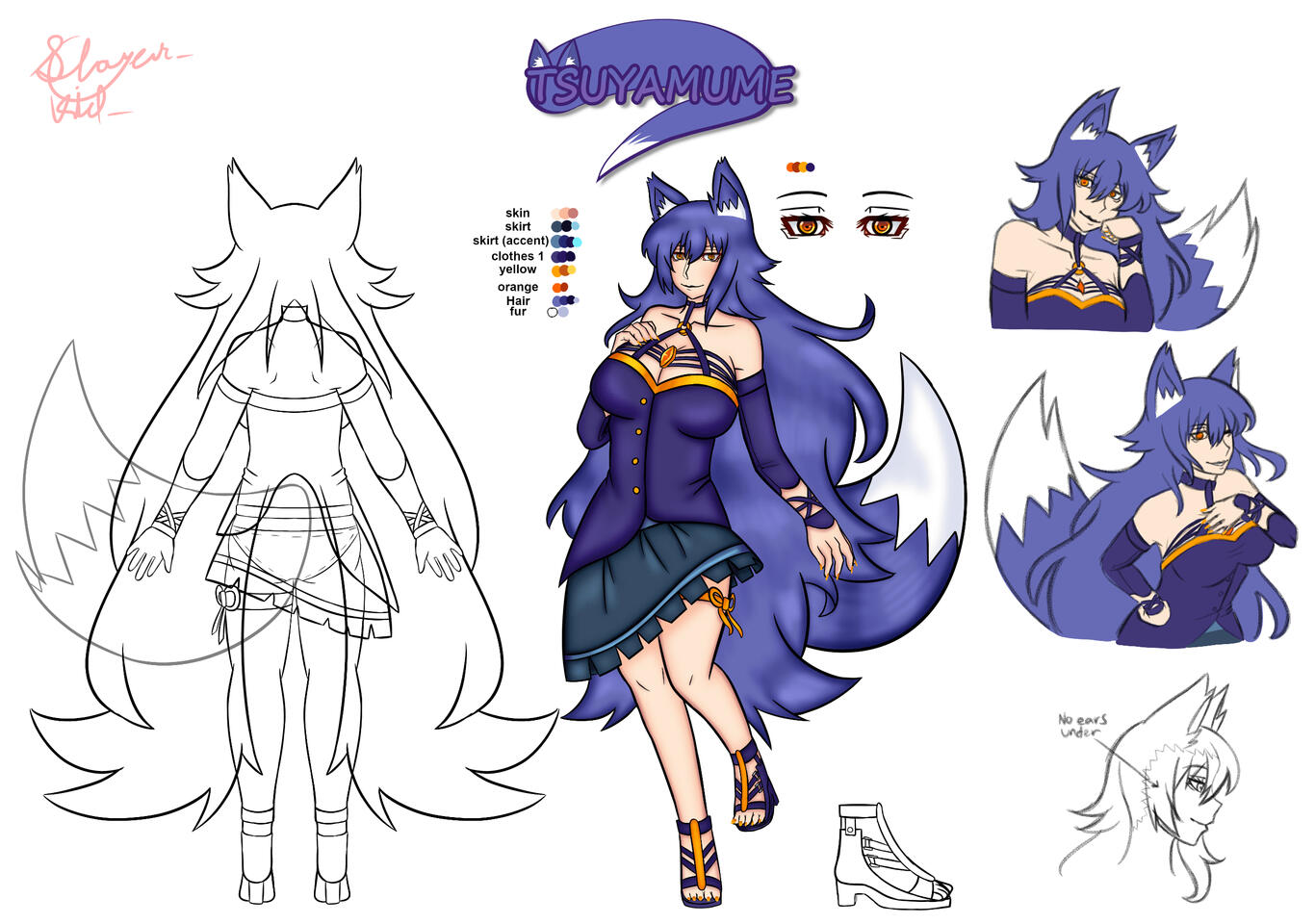 Tsuyamume ref sheet