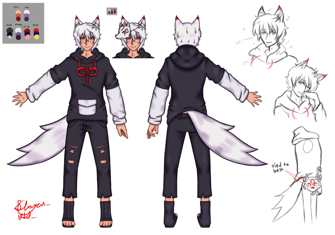 Okami is Dead ref sheet