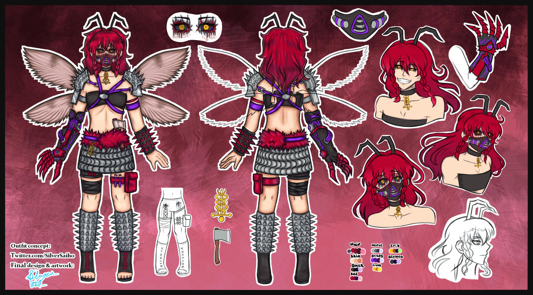 PazuzuHellMoth ref sheet